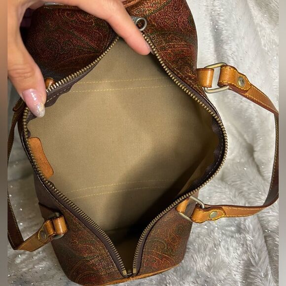 AUTH ETRO PAPILLON PAISLEY BAG - Picture 9 of 12